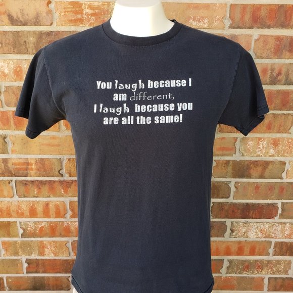 Other - You Laugh Because I'm Different Short Sleeve Shirt